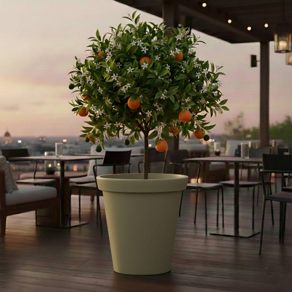 Pot de fleurs 200l delight - plast'up rotomoulage - Image 2