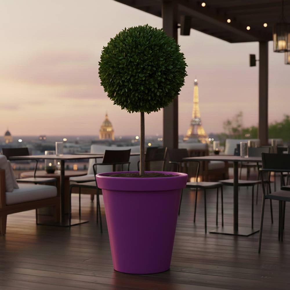 Pot de fleurs 200l delight - plast'up rotomoulage - Image 3