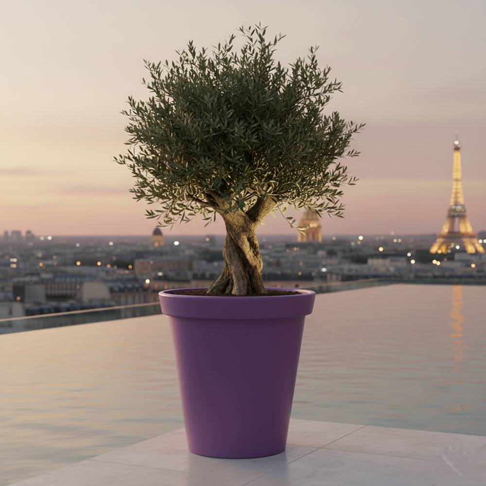 Pot de fleurs 200l delight - plast'up rotomoulage - Image 2