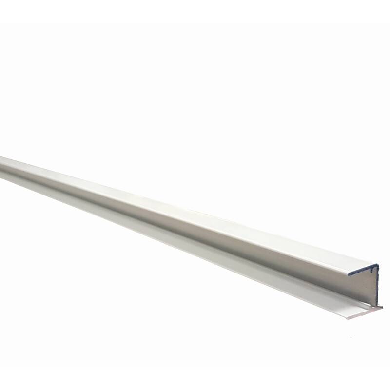 Profilé obturation pour plaque polycarbonate alvéolaire épaisseur 32 mm - Coloris - Blanc, Longueur - 98 cm