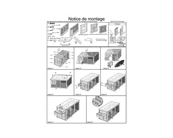 Poulailler en bois Gascon en bois 3 à 4 poules - Image 10