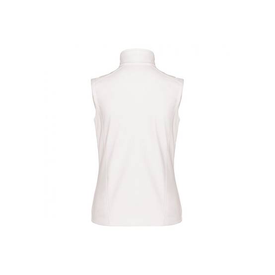 Bodywarmer Softshell femme Kariban imperméable Blanc XXL - Image 2