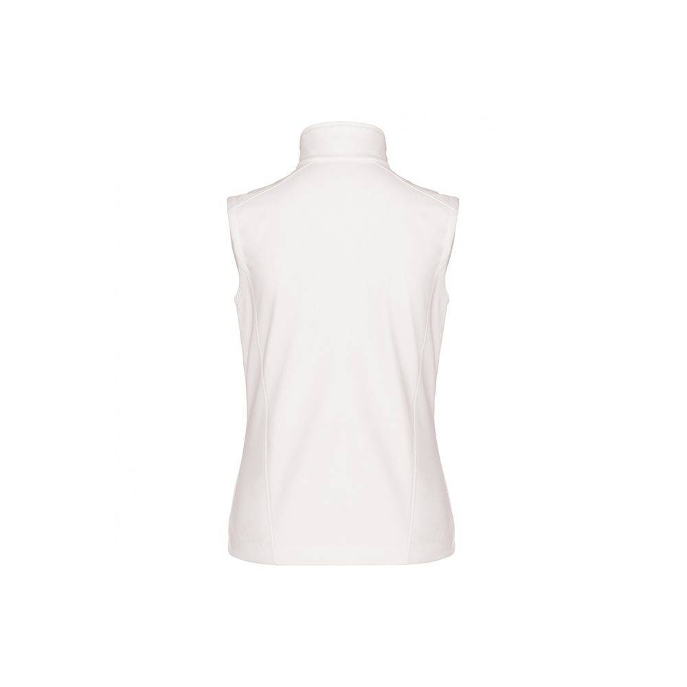 Bodywarmer Softshell femme Kariban imperméable Blanc XXL - Image 2