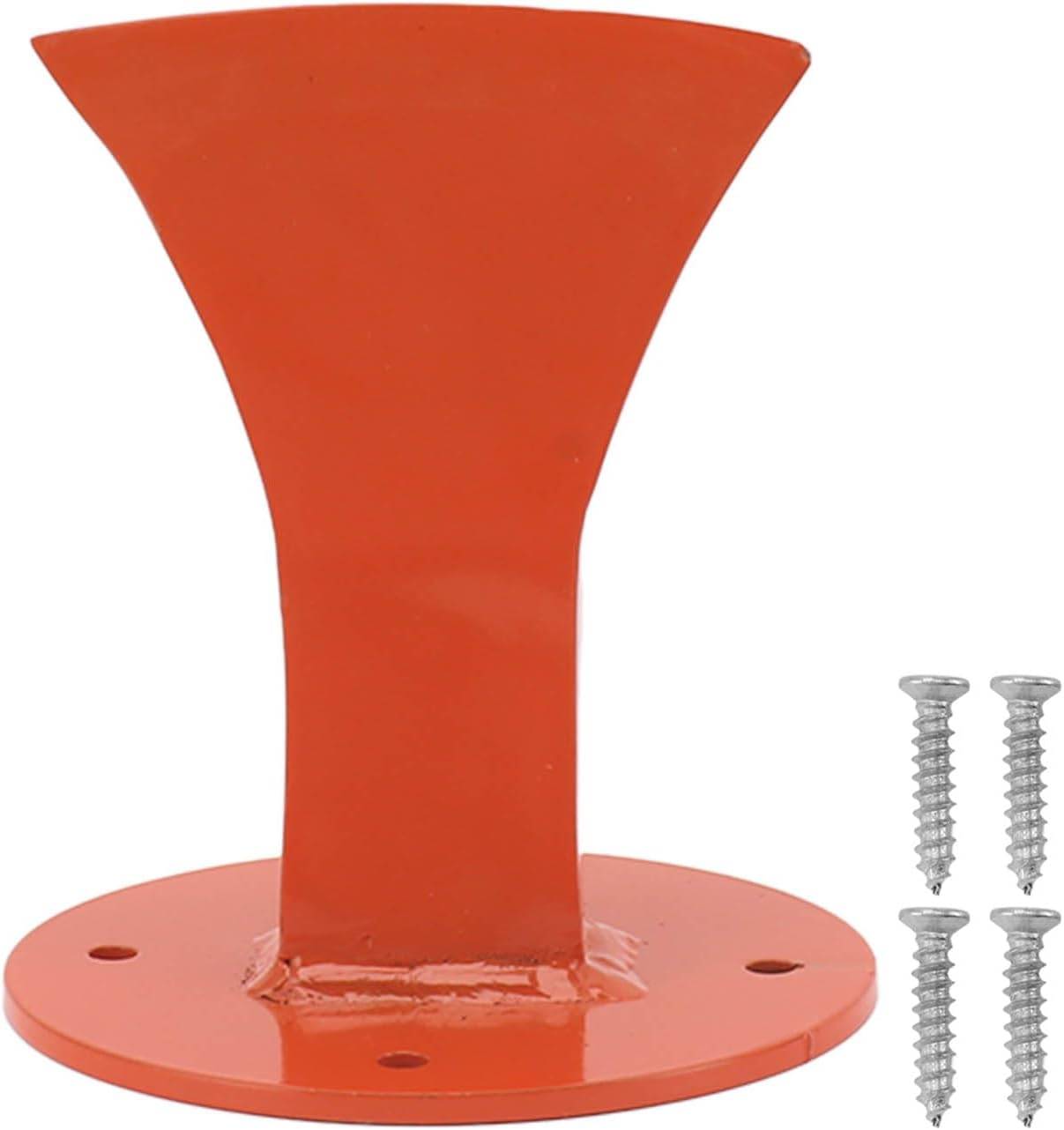 Fendeuse de bûches robuste en forme de coin, petite fendeuse manuelle pour petit poêle à bois, orange-Lytech