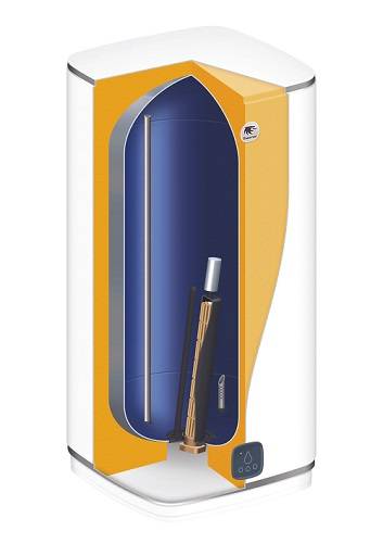 Chauffe-eau électrique stéatite MALICIO 3 vertical carré blanc 120L - THERMOR - 231072 - Image 2