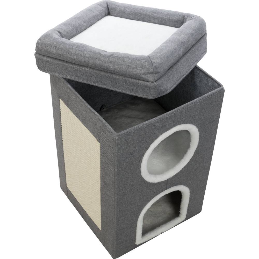 Trixie - Trixie - Cat Tower Saul, 39 x 39 x 64 cm,  couleur gris, pour chat - Imagen 5