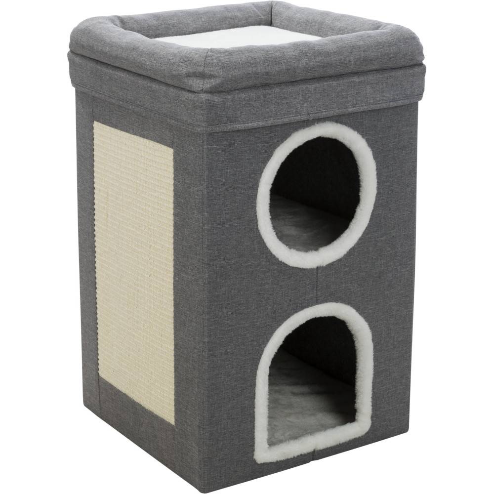 Trixie - Trixie - Cat Tower Saul, 39 x 39 x 64 cm,  couleur gris, pour chat - Imagen 1