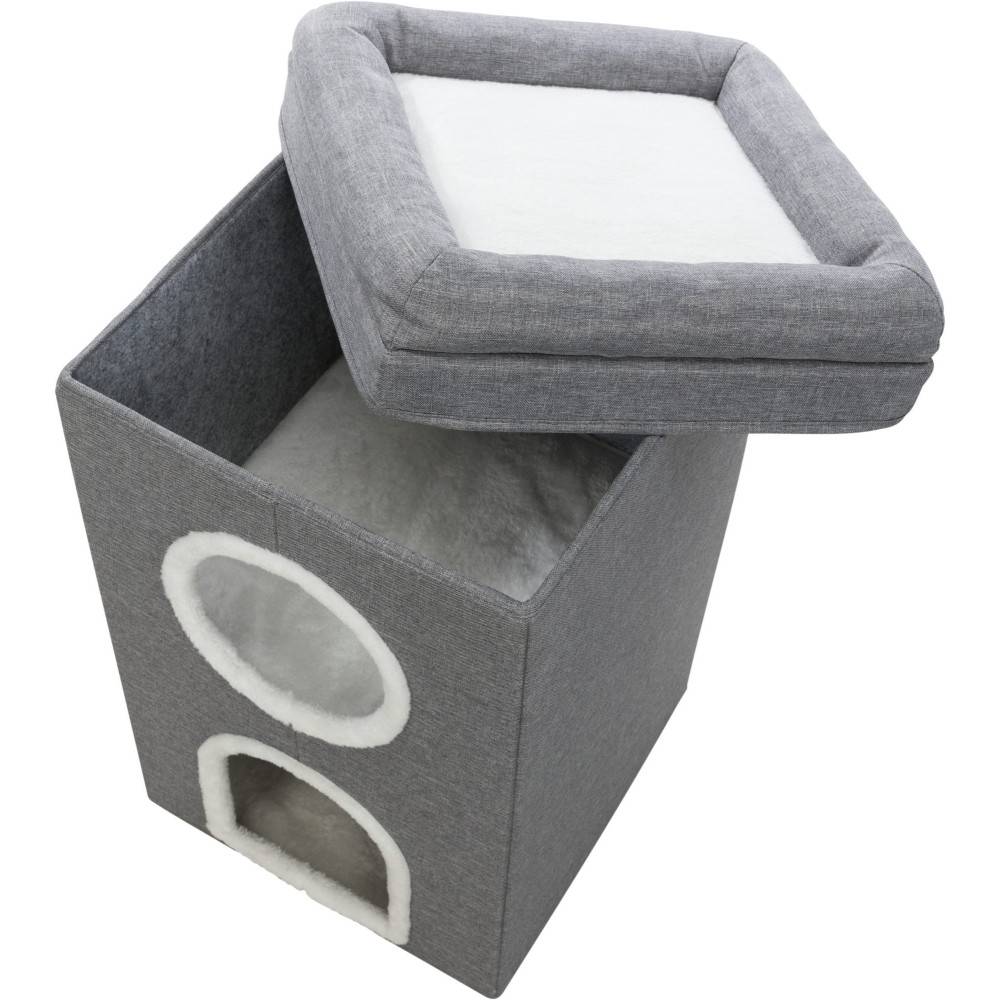 Trixie - Trixie - Cat Tower Saul, 39 x 39 x 64 cm,  couleur gris, pour chat - Imagen 4