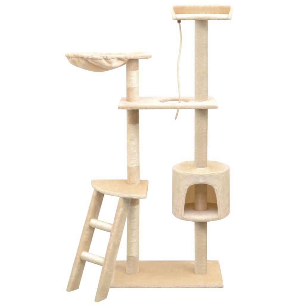 Vidaxl - Arbre à chat avec griffoirs en sisal 150 cm Beige vidaXL 170487