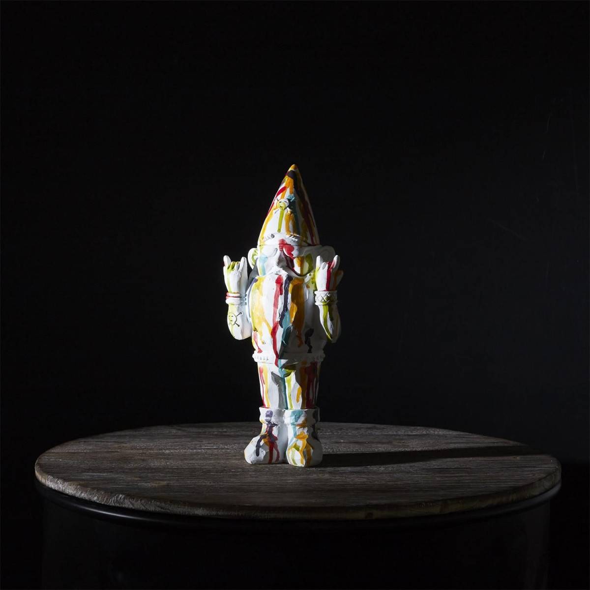 The Home Deco Factory - Statue intérieure extérieure en polyrésine Nain 13.5 x 12 x 33 cm Rock - Imagen 6