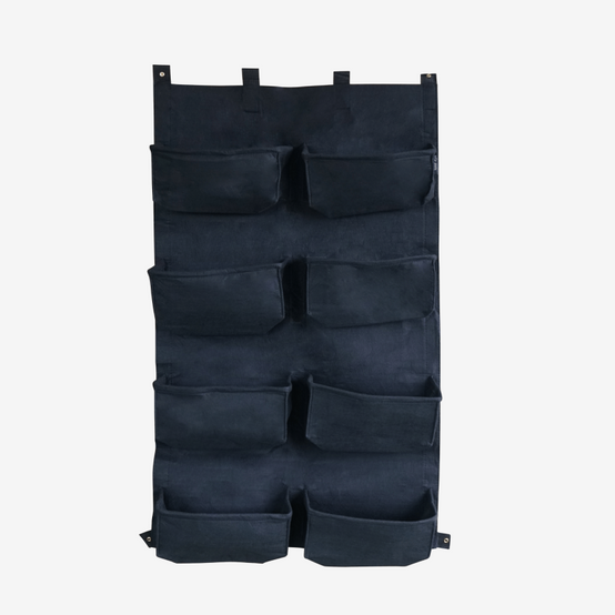 Cerland - Mur végétal 8 sacs noirs en feutre géotextile - 60 x 10 x 100 cm - Imagen 1