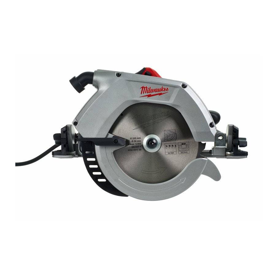 Scie circulaire 2100W 85mm CS 85CBE MILWAUKEE - 4933451116 - Image 1