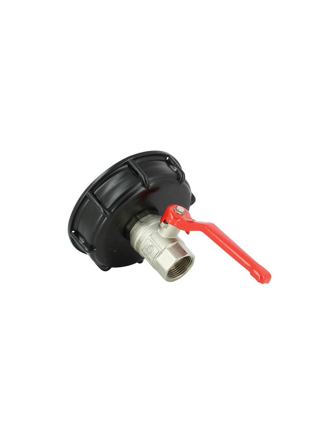 Raccord S100X8 - Vanne laiton - Femelle 3/4'' Pas gaz (20x27 mm) - Imagen 1