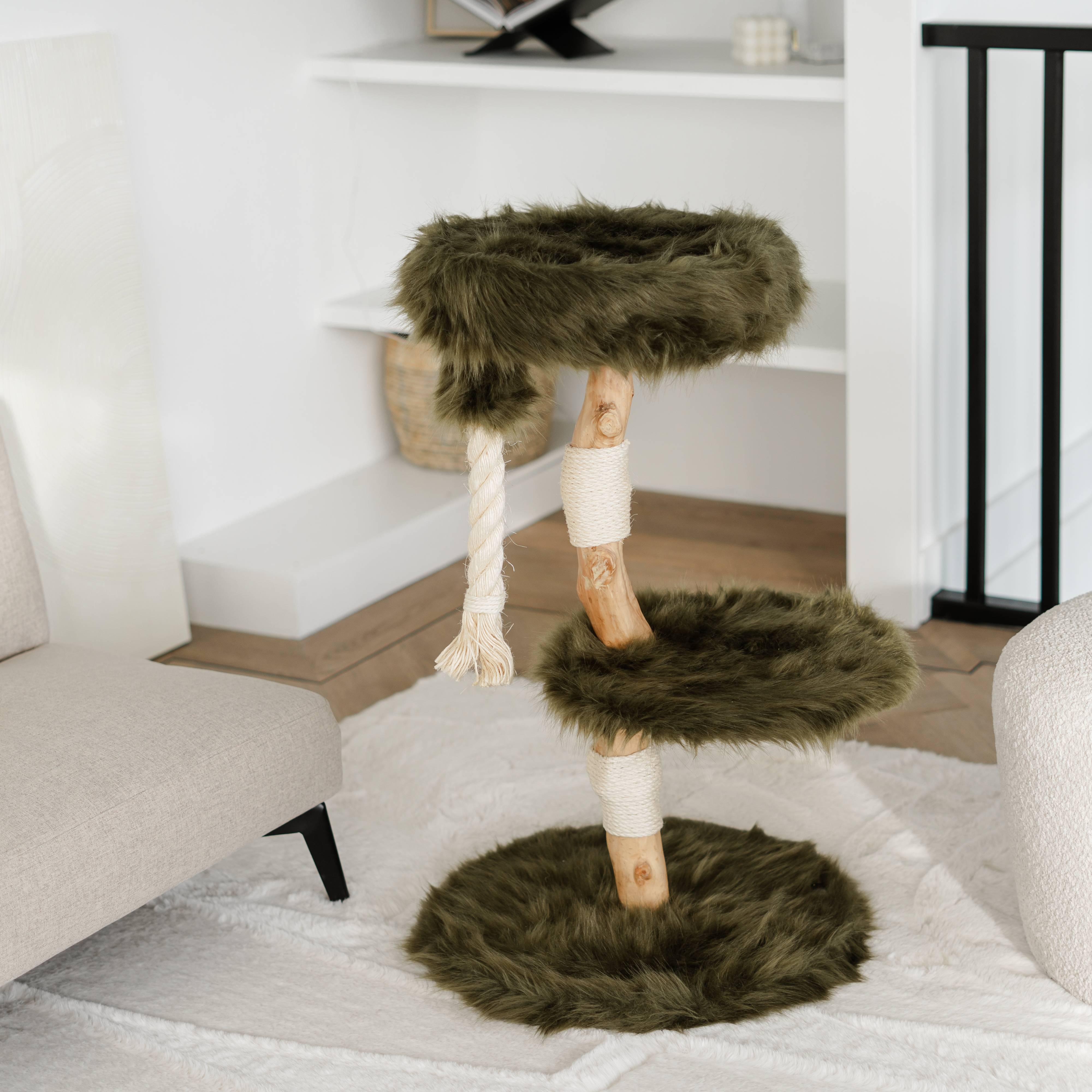 Rhr Concepts Bv - Arbre à chat Furry Bengal (Vert Forêt) - RHR Concepts BV - Imagen 3