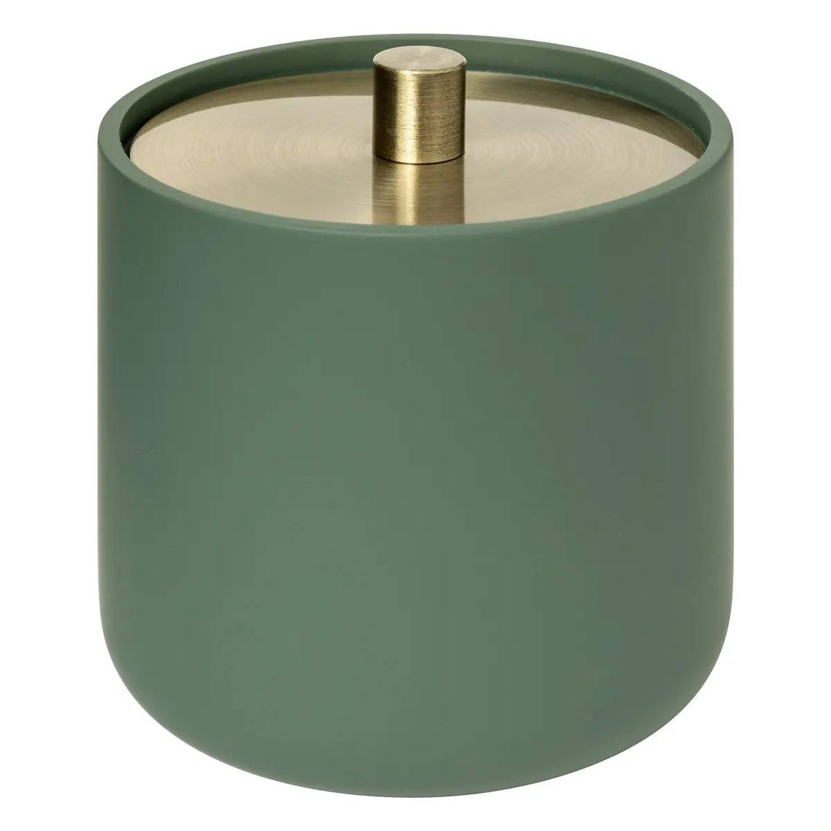Pot à Coton "Duo" 11cm Vert - Image 1