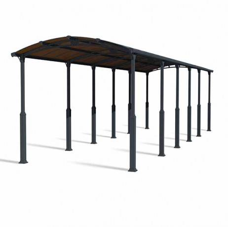 Canopia - Canopia Carport Camping-Car Alpine 5,07 x 3,52 m Gris - Imagen 9
