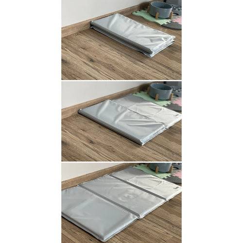 Tapis rafraîchissant pour animaux gris 90x50cm Purlov - Image 5