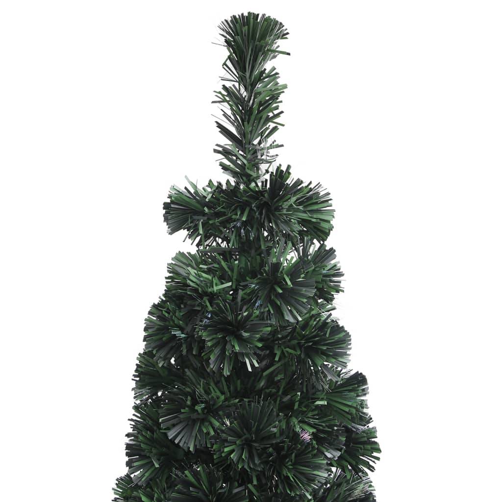 Arbre de Noël - Sapin de Noël artificiel mince et support 120 cm fibre optique - Image 6