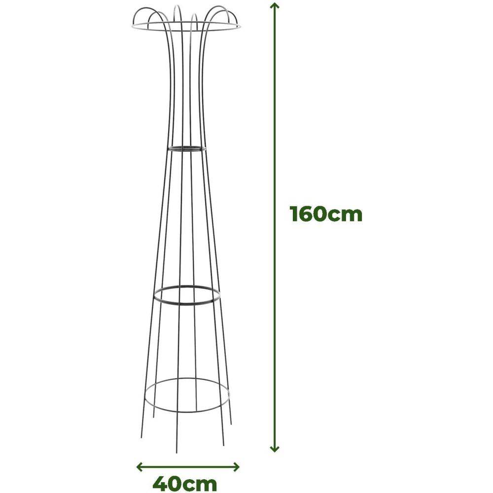 Komet - Treilli en acier 40 x 160 cm Obelisk - Imagen 4