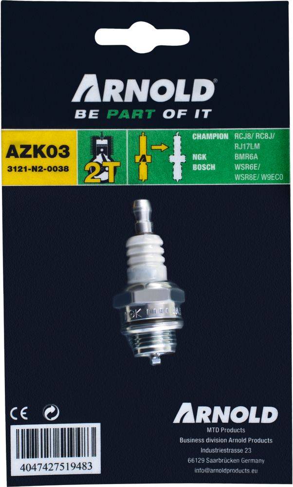Arnold - Bougie Rj17Lm Arnold - Imagen 2