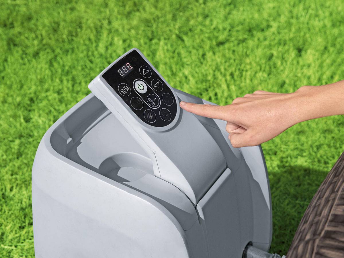 Bestway - Spa gonflable Lay-Z-Spa St Moritz rond Airjet 5/7 places - Imagen 8