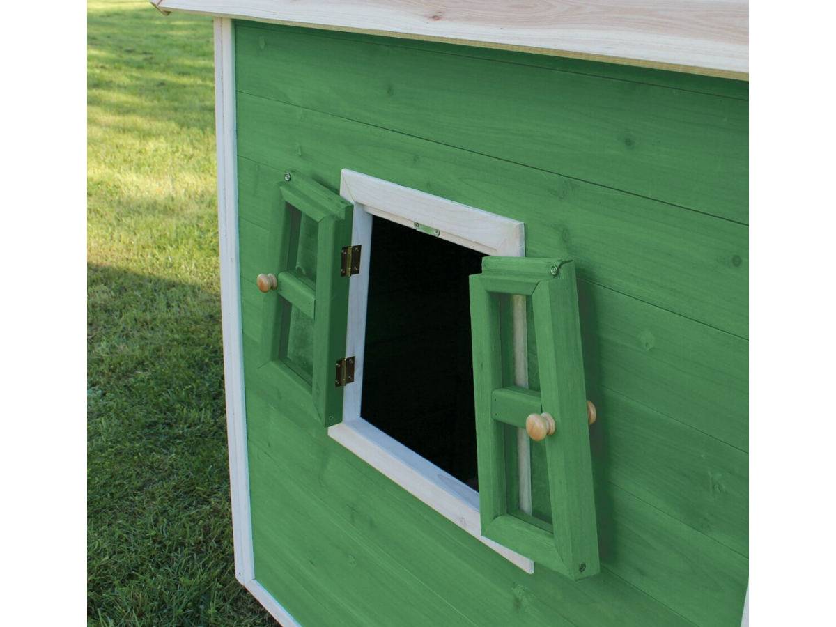 Exit Toys - Maisonnette en bois pour enfants Fantasia 100 Vert - Exit Toys - Imagen 4