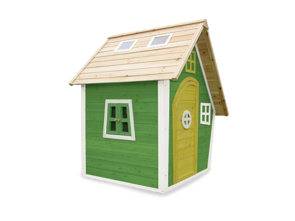 Exit Toys - Maisonnette en bois pour enfants Fantasia 100 Vert - Exit Toys - Imagen 2