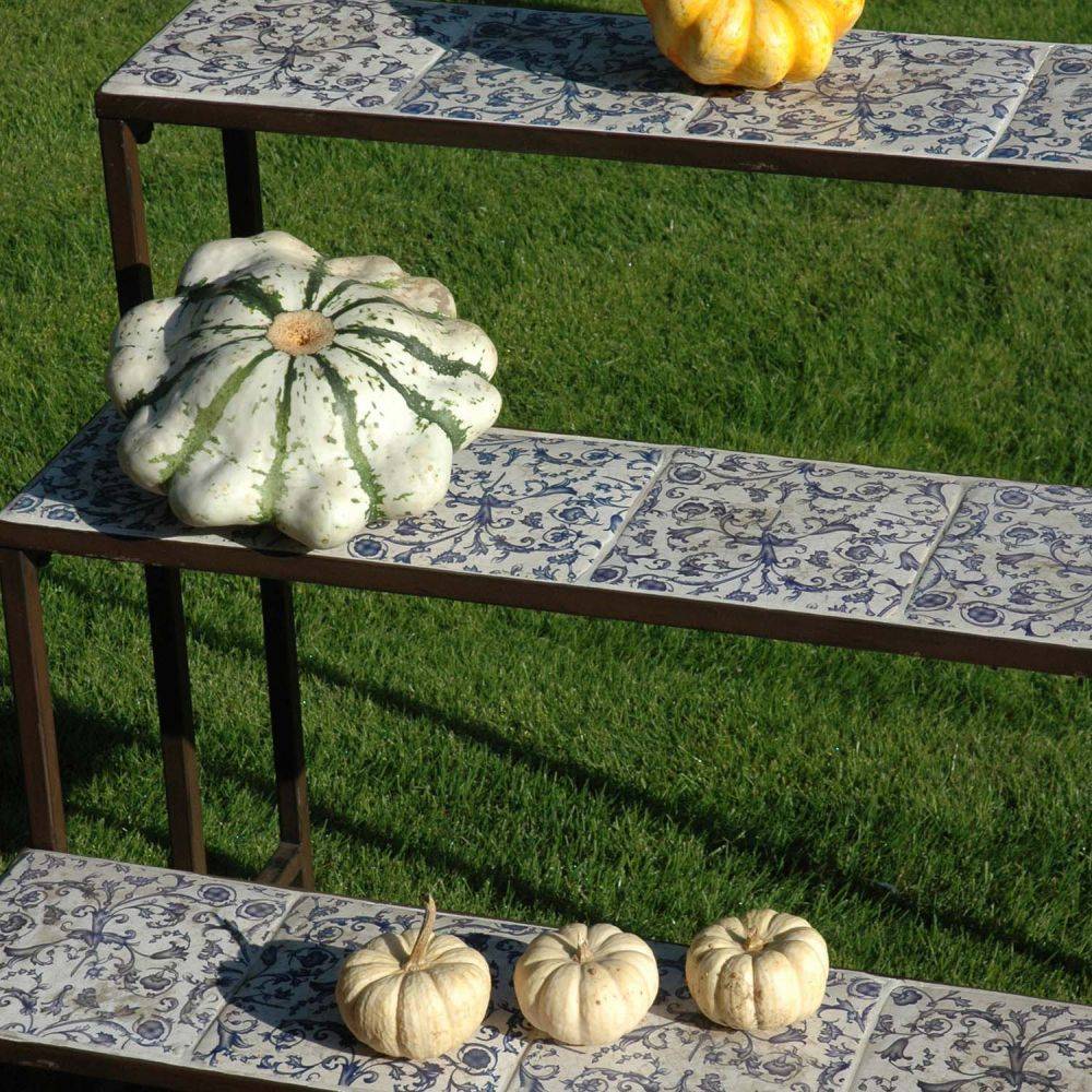 Esschert Design - Etagère en céramique et fer forgé - Imagen 4