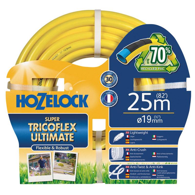 Hozelock - HOZELOCK Tuyau d'Arrosage Tricoflex Ultimate 25m Ø19mm – Flexible & Robuste - Image 1