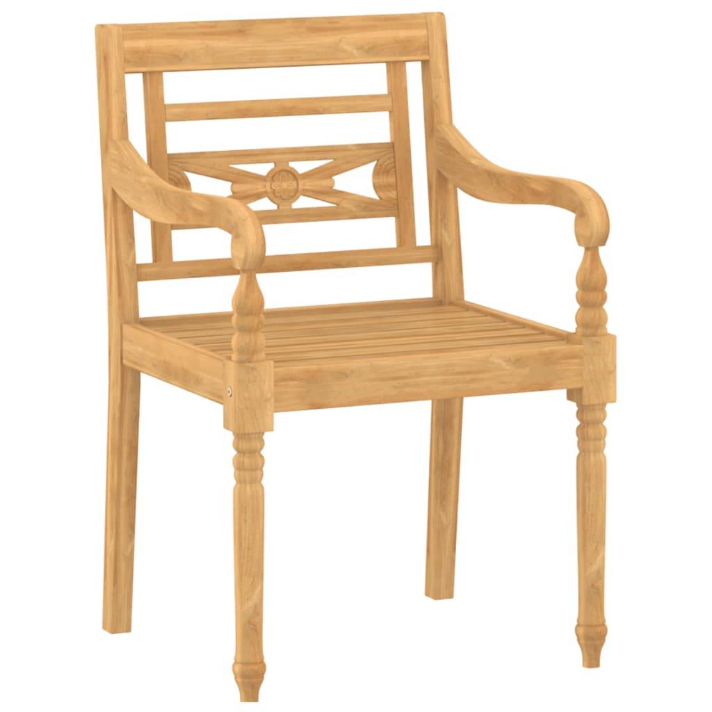 Helloshop26 - Salon de jardin meuble d'extérieur ensemble de mobilier 4 pièces bois de teck solide - Imagen 3
