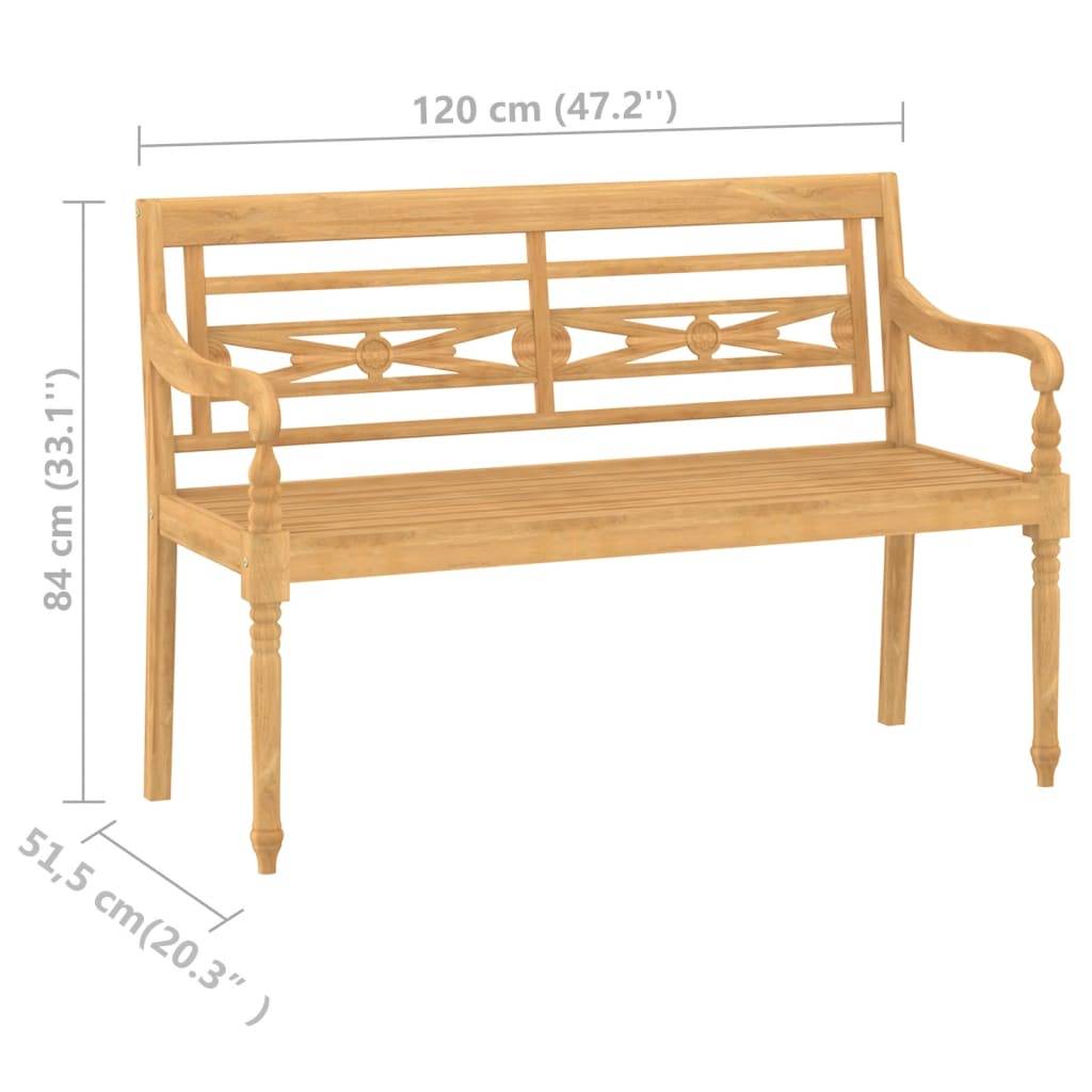 Helloshop26 - Salon de jardin meuble d'extérieur ensemble de mobilier 4 pièces bois de teck solide - Imagen 8