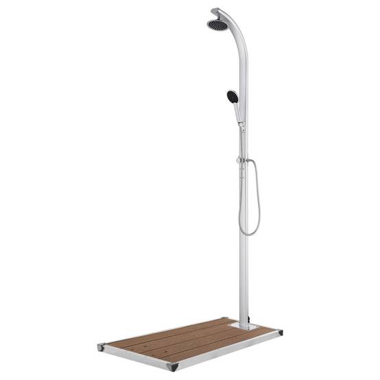 Douche d'exterieur Jean-Claude-Marie Marron 110 X 62 X 5 cm - P87209M - Image 1
