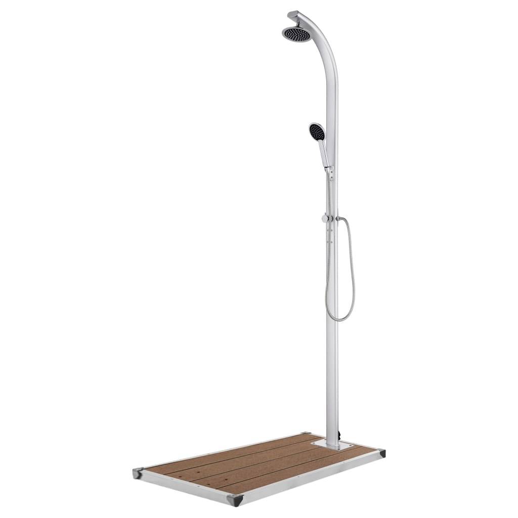 Douche d'exterieur  Jean-Claude-Marie Marron  110 X 62 X 5 cm  - P87209M - Image 1
