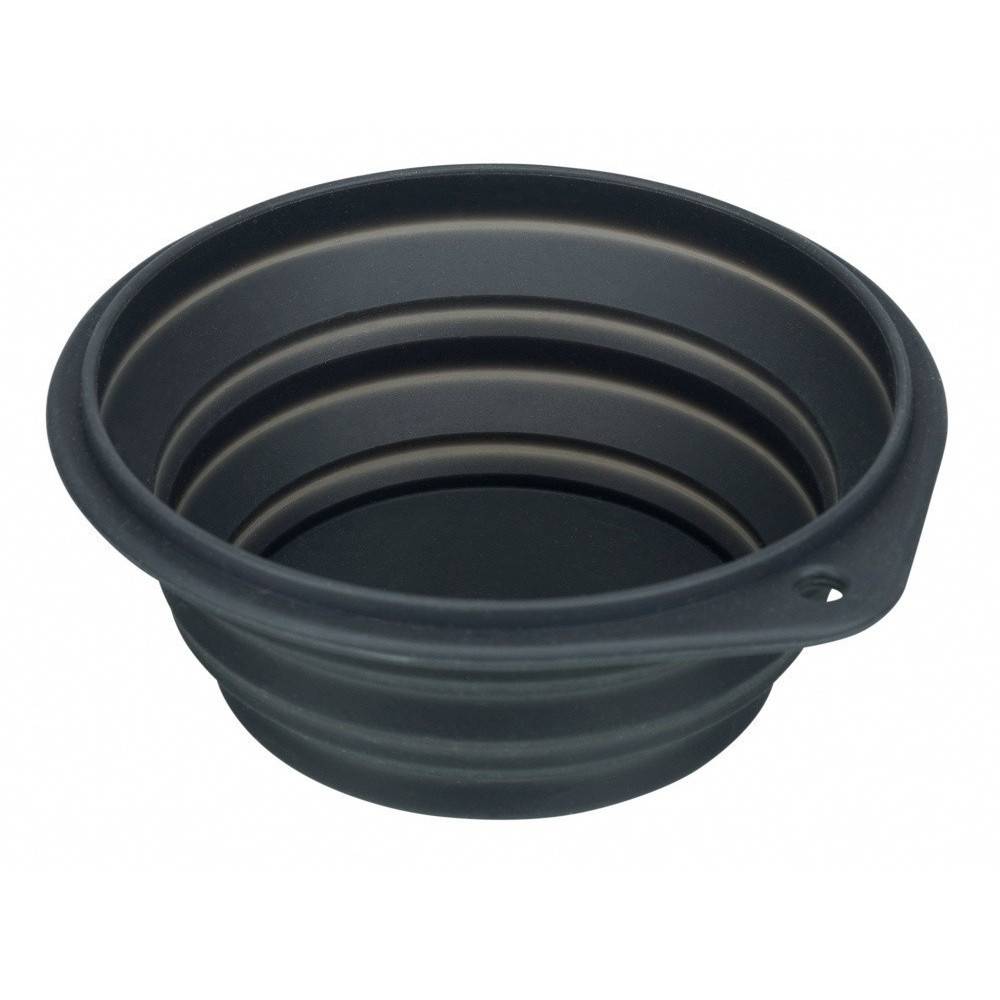 une Gamelle Écuelle de voyage, 0.5 litre, silicone pliable pour chien -couleur aléatoire. - Image 3