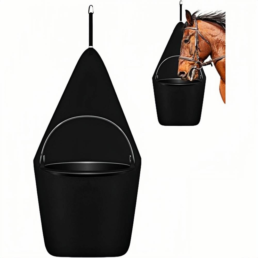 Lytech - Sac à Nourriture pour Chevaux - Idéal Spectacles Chevaux, Facile à Installer (Écurie/Remorque) Résistant à l'Usure - Lytech