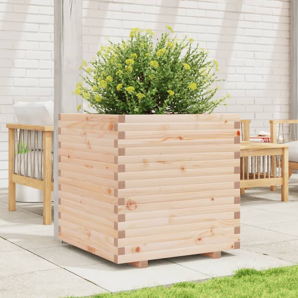 Maison Chic - Jardinière, Bac à fleurs, Pot de fleurs 70x70x72 cm bois de pin massif - Imagen 3