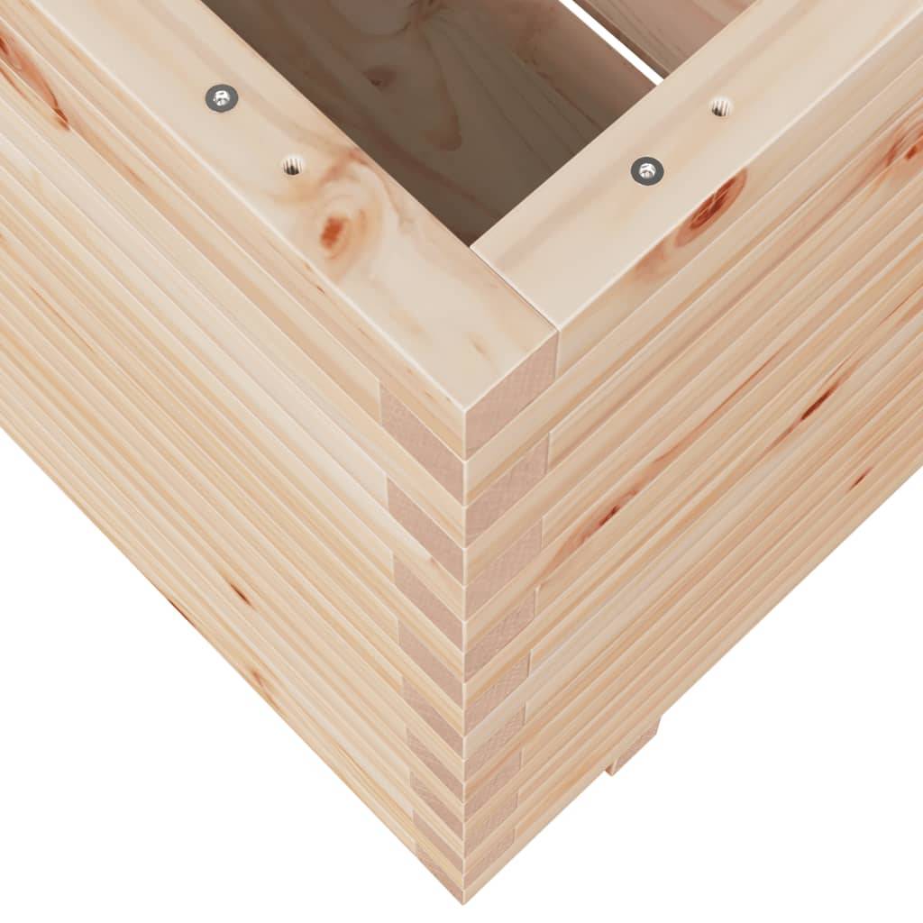 Maison Chic - Jardinière, Bac à fleurs, Pot de fleurs 70x70x72 cm bois de pin massif - Imagen 8