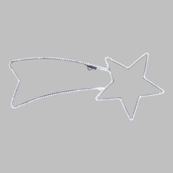 Lotti - étoile lumineuse à LED filante lumineuse flash 240 led blanc froid 80CM IP44 Lotti - Imagen 8