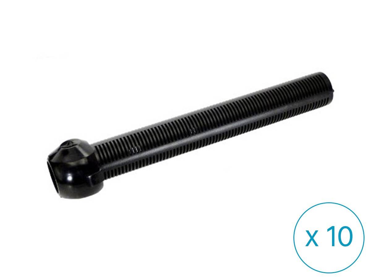 Hayward - Lot de 10 crépines latérales pour filtre à Sable de piscine - Noir - SX240DPAK10 - Hayward - Imagen 2