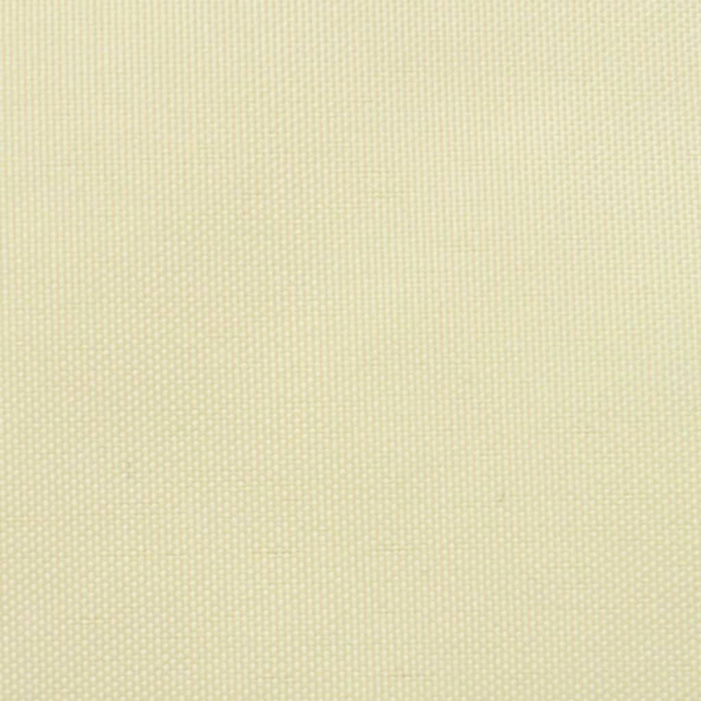 Voile toile d'ombrage parasol en tissu oxford rectangulaire 2 x 4 m crème - Imagen 2