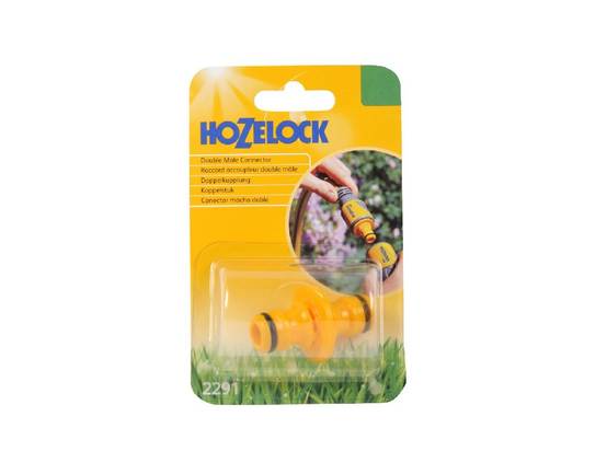Hozelock - Accoupleur double mâle en plastique pour tuyau d'arrosage - vrac HOZELOCK - Image 3