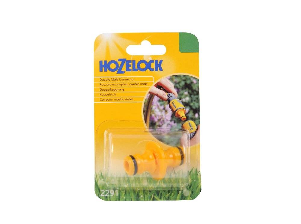 Hozelock - Accoupleur double mâle en plastique pour tuyau d'arrosage - vrac HOZELOCK - Image 3