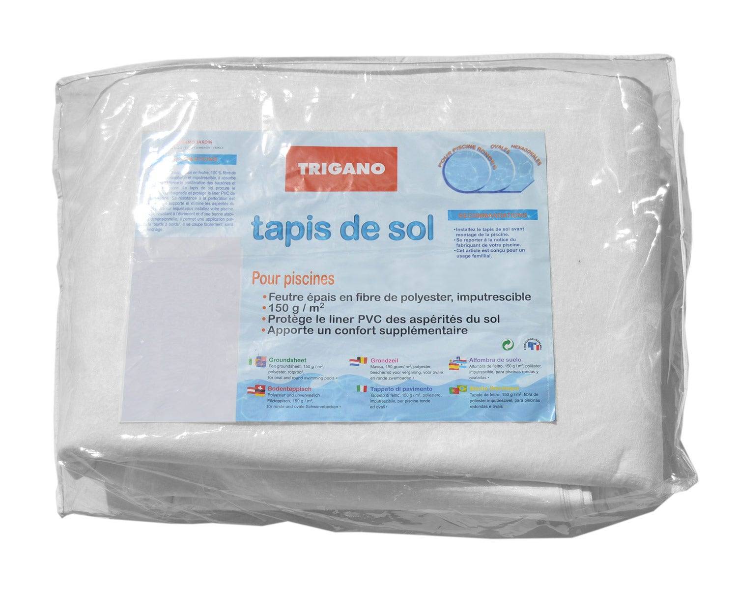 Piscine hors sol acier ovale 7,30 x 3,65 x 1,32 m blanche SAPHIR - Image 9