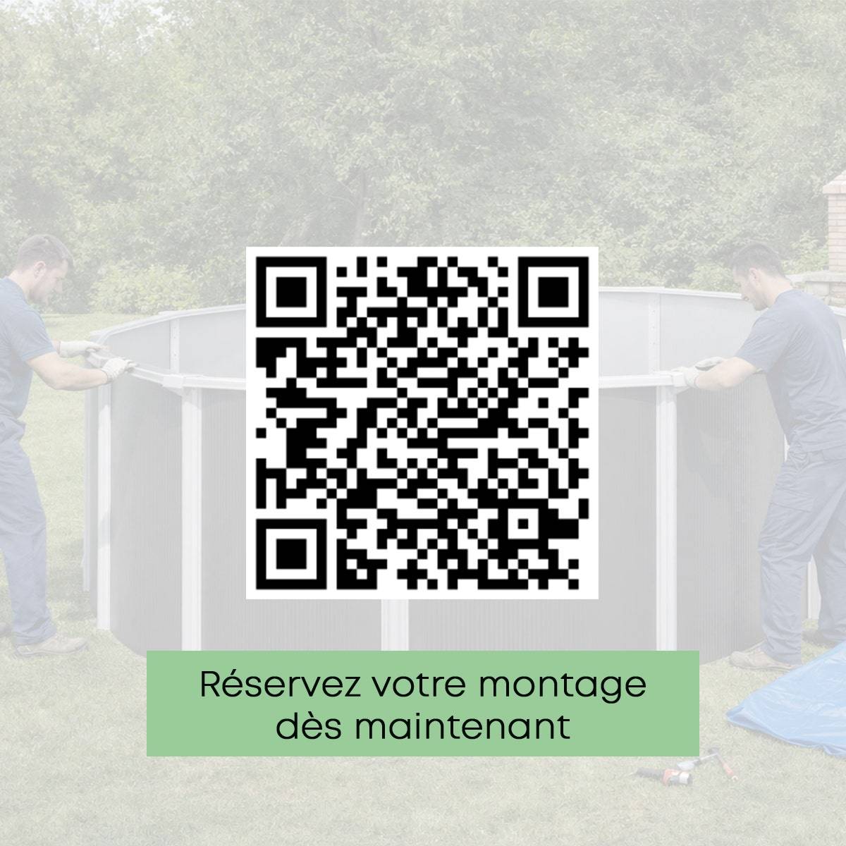 Piscine hors sol acier ovale 7,30 x 3,65 x 1,32 m blanche SAPHIR - Image 5