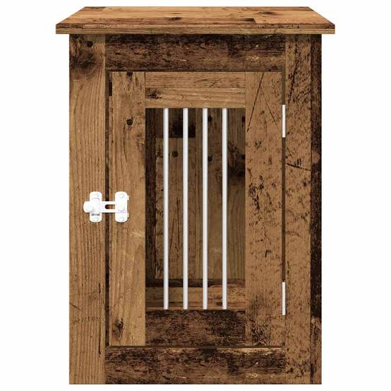 Niche plastique bois et acier marron 45 x 62 x 59 cm - Prolenta premium p353.4 - Image 4