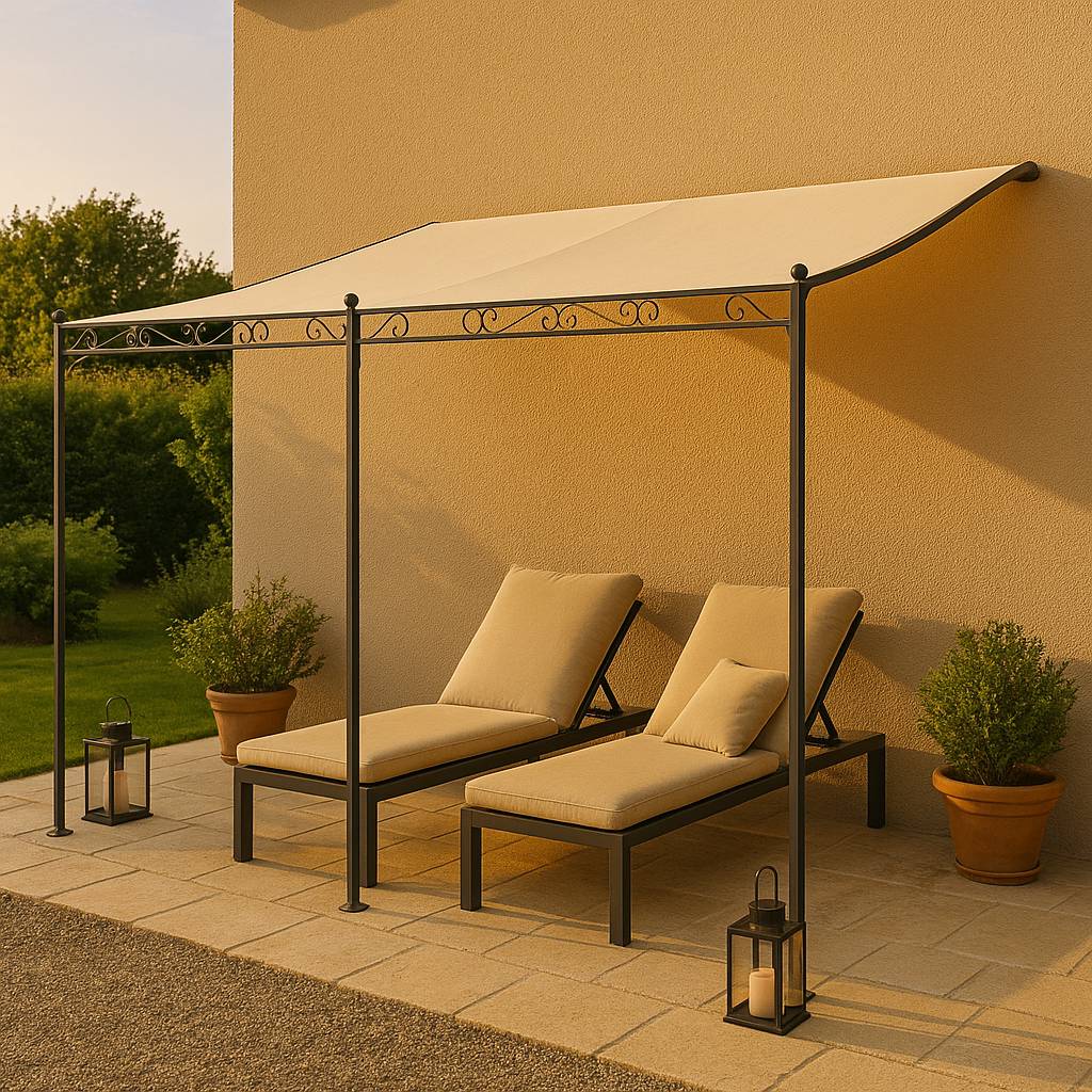 Terre Jardin - Tonnelle adossée 4 x 3 m - Imagen 7