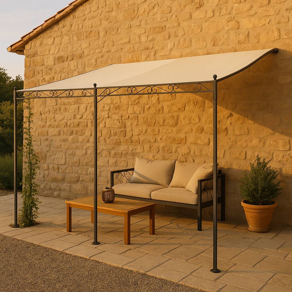 Terre Jardin - Tonnelle adossée 4 x 3 m - Imagen 8