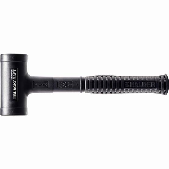 Maillet BLACKCRAFT, avec manche en tube d'acier incassable, habillé de PUR et ergonomique, poignée antidérapante - D=60 mm - 3379.060