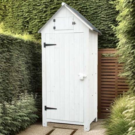 Armoire de rangement en bois bleue ou blanche - 0,28 m², Couleur Bleu - Imagen 7