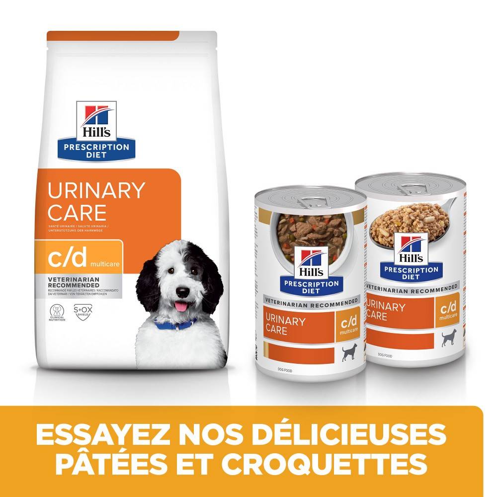 CROQUETTES CHIEN ADULT PRESCRIPTION DIETS C/D URINARY - HILL'S 12 kg - Image 4